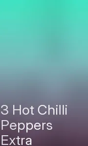 3 Hot Chilli Peppers Extra
